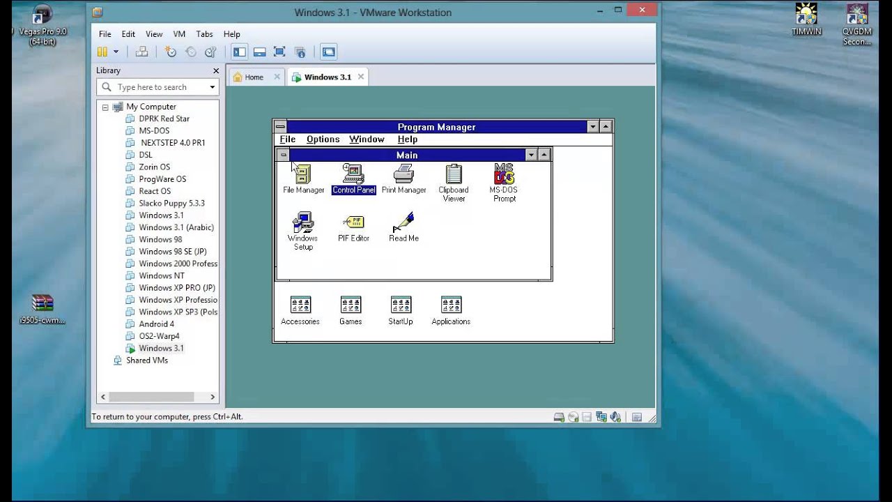 Windows 3.1 iso vmware 7